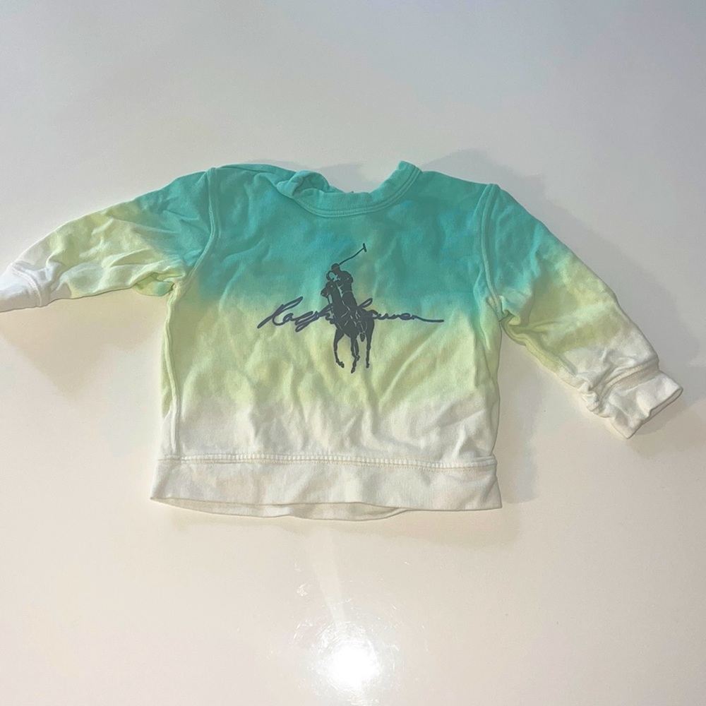 Ralph Lauren tie dye sweatshirt